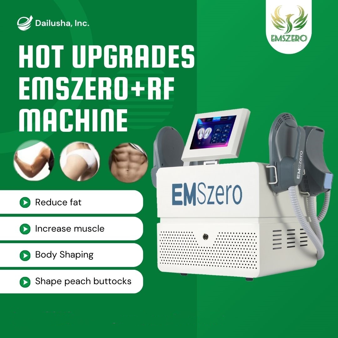 EMSzero Body Sculpt Slimming Machine EMS Hi-emt Neo RF Electromagnetic Stimulate Muscle Fat Removel Build muscles Weight Lose