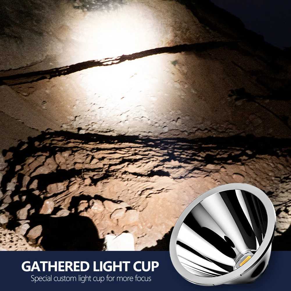 Mini Torch High Power LED Flashlight USB Rechargeable Fixed Focus Flash Lamp Portable Camping Waterproof Flashlight Lighting W250701