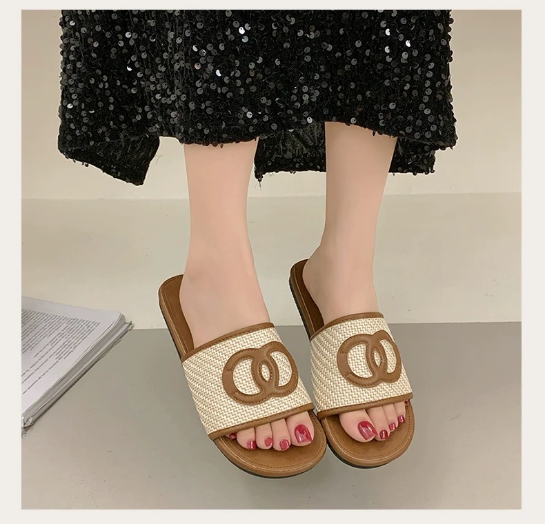 Sandal Designer sandal Slide Outdoor Women's Slippers Embroidery Slippers Slippers Summer Beach Sandals High quality New models