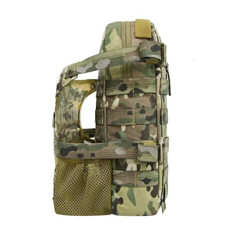 high-quality Tactical Hydration Pack Pouch Hunting Vest Plate Carrier Expansion Helmet Bag Outdoor Airsoft Duty Molle Backpack