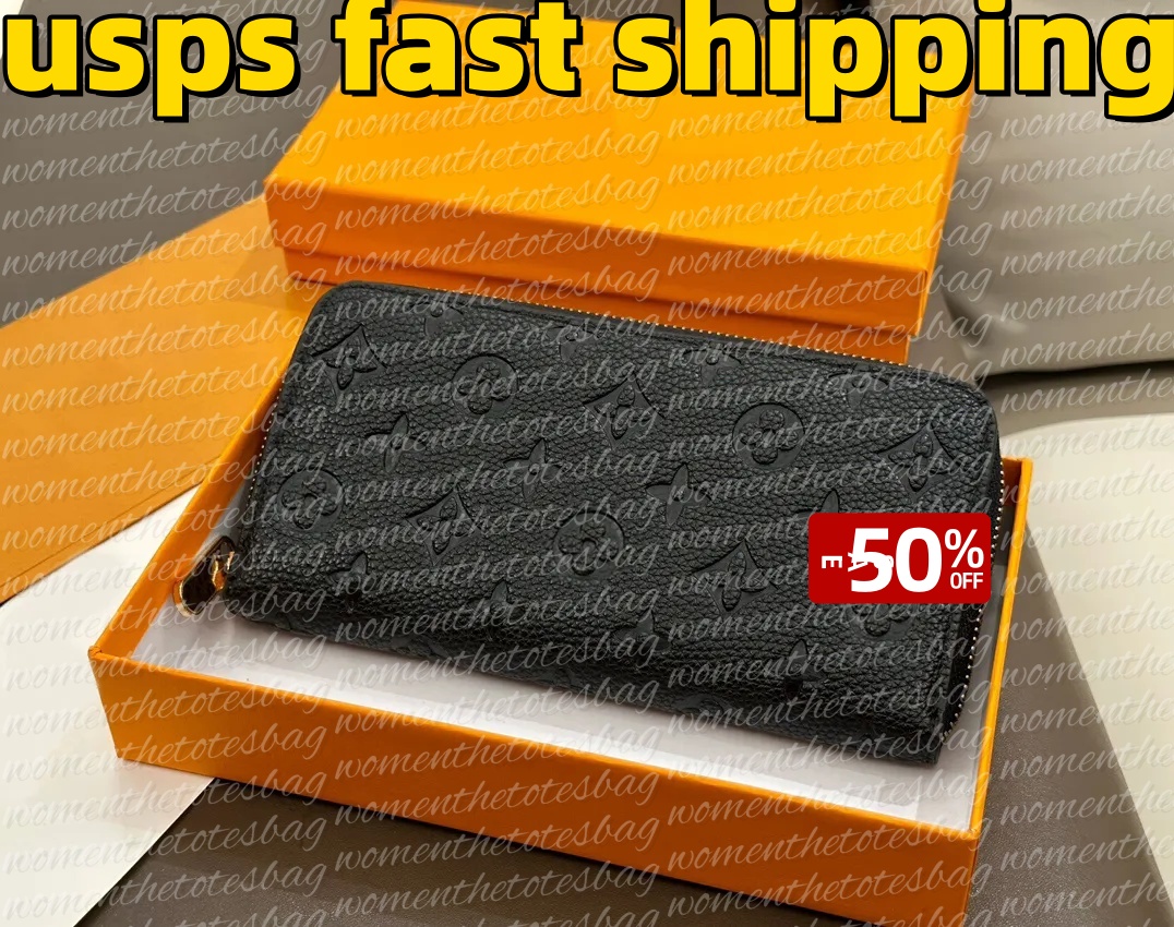 Designer Wallet Fashion Women Uxury Vintage Minimalist Genuine Leather High Capacity Snap Red Brown Coin Pocket Long Short