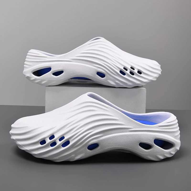 2025 Summer New Mens Sandals Slippers Light EVA Slippers Anti-slip Wear Outdoor Beach Shoes Y250626