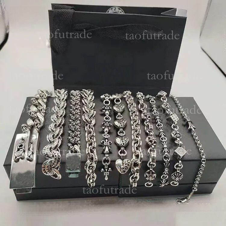 Designer Bracelet Chrome Bracelet Jewelry Silver Punk Designer Bracelet Vintage Craftsmanship Silver Gold Bracelet Holiday Gift Very Good 53f