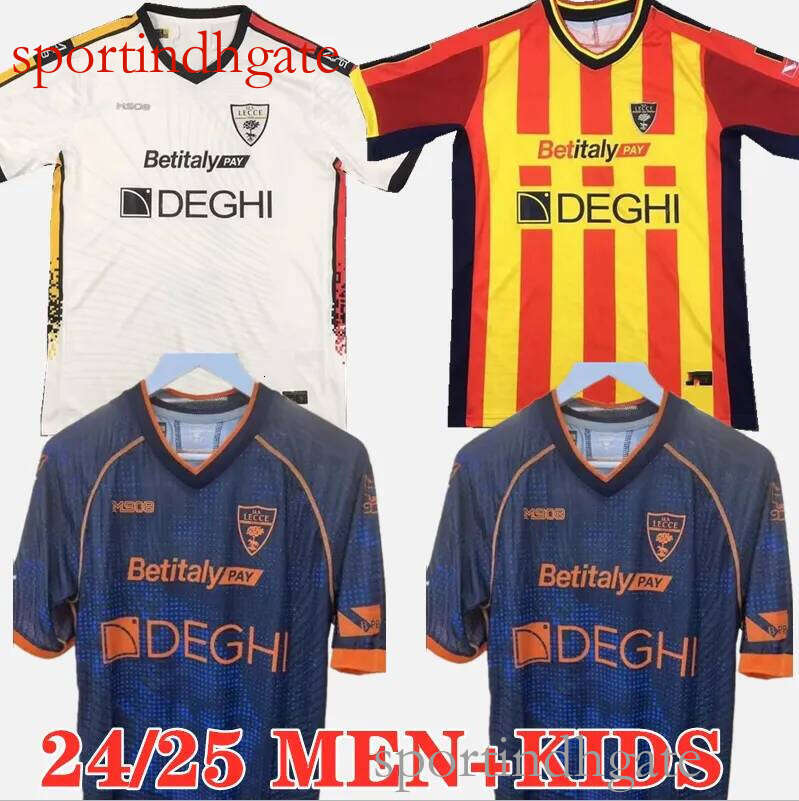 2024 2025 Lecce soccer jersey KRSTOVIC BANDA DORGU home third Federico MARCHWINSKI SANSONE RAMADANI DAKA GALLO OUDIN BASCHIROTTO Falcone Marin 24 25 Football