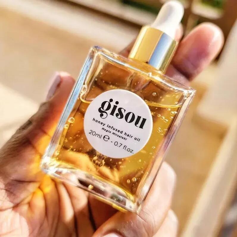 Gisou honey infused Hair Perfume 50ml Hair Oil 20ml mist shine bonding oil hair care essential oil women styling spray high quality wholesale