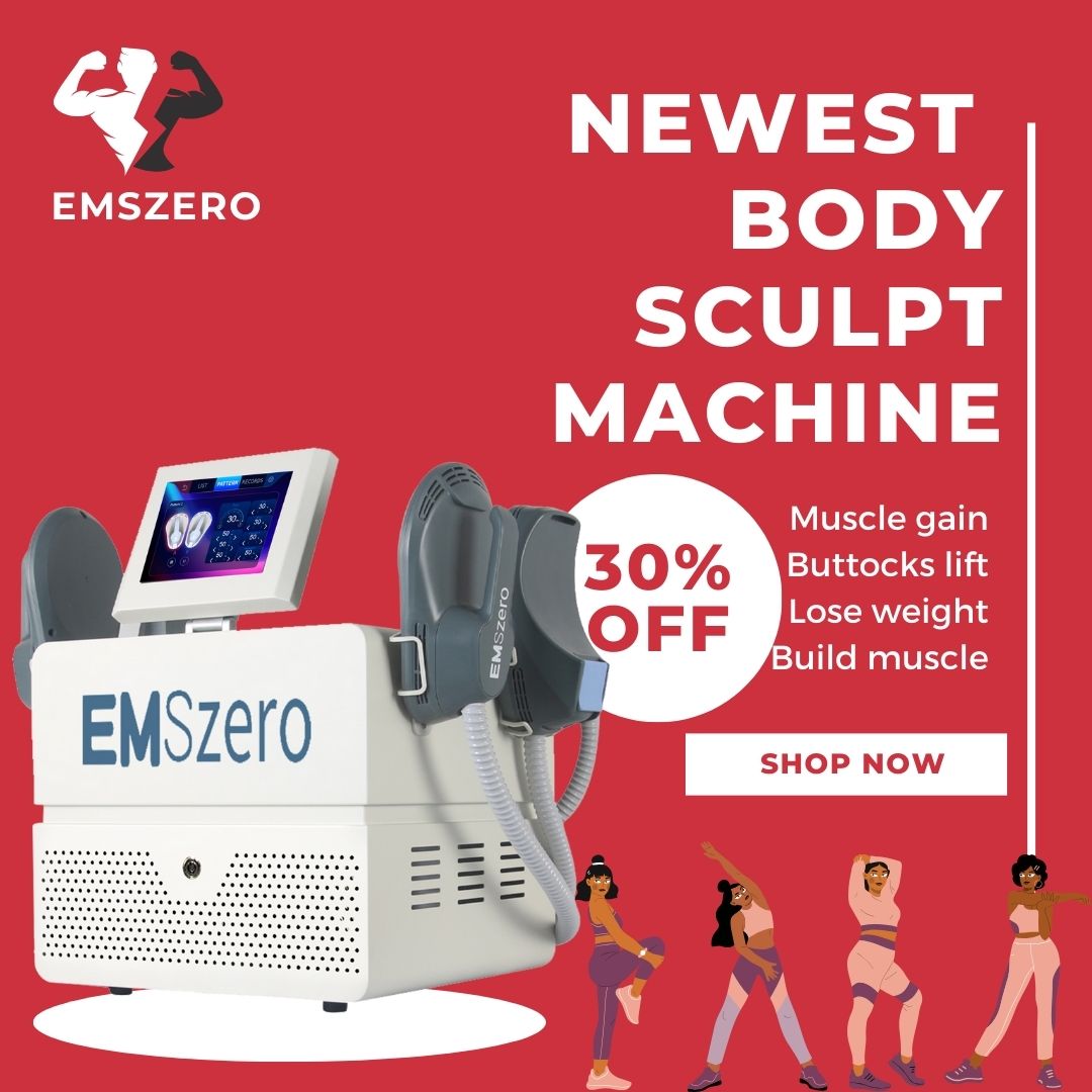 EMSzero RF High Energy 15 Tesla Neo Sculpt Machine Fat Body Slimming Technology Muscle Stimulation Sculpting New