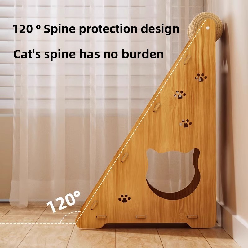 Durable Sisal Cat Scratching Board - Vertical Design for Claw Grinding