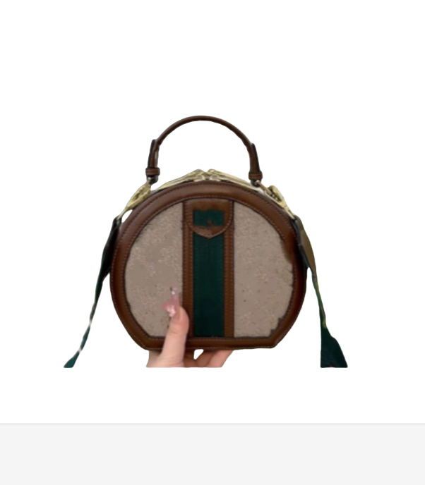 Handheld round pancake bag totes coin purse Cosmetic Bag women Fashion shopping shoulder bag Designer bags handbags Underarm bag crossbody messenger bag pillow bag