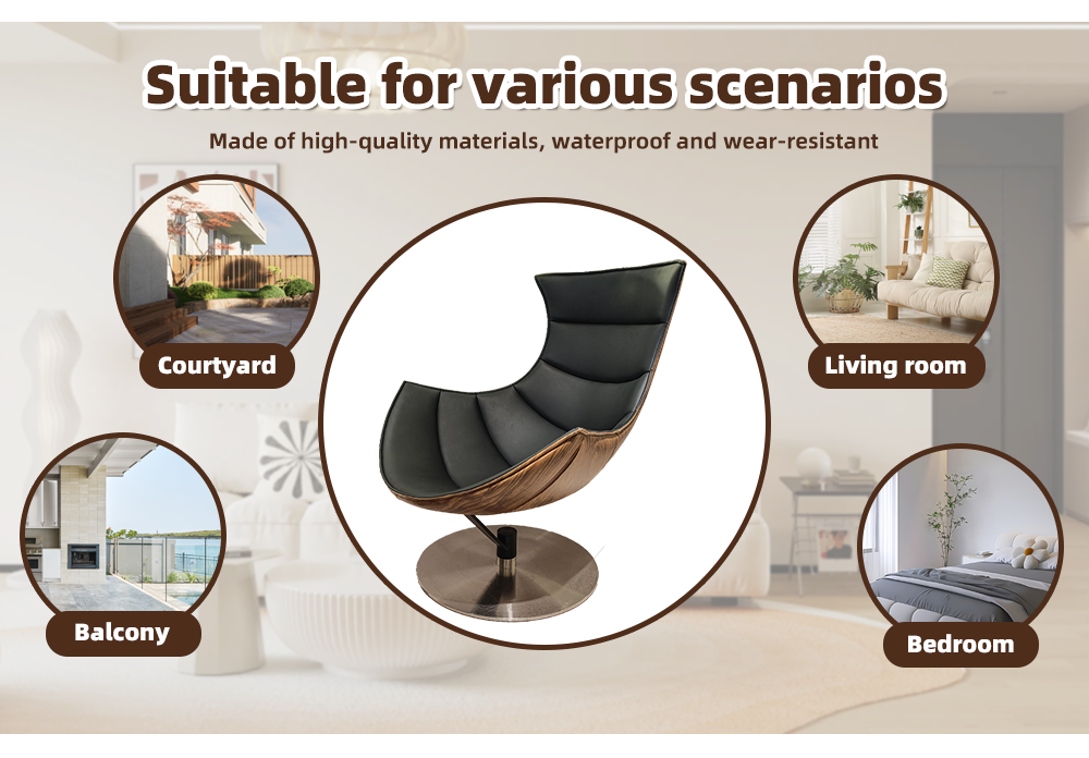 Ergonomic gaming chair with tilt function; Nordic office chair for leisure; desk chair