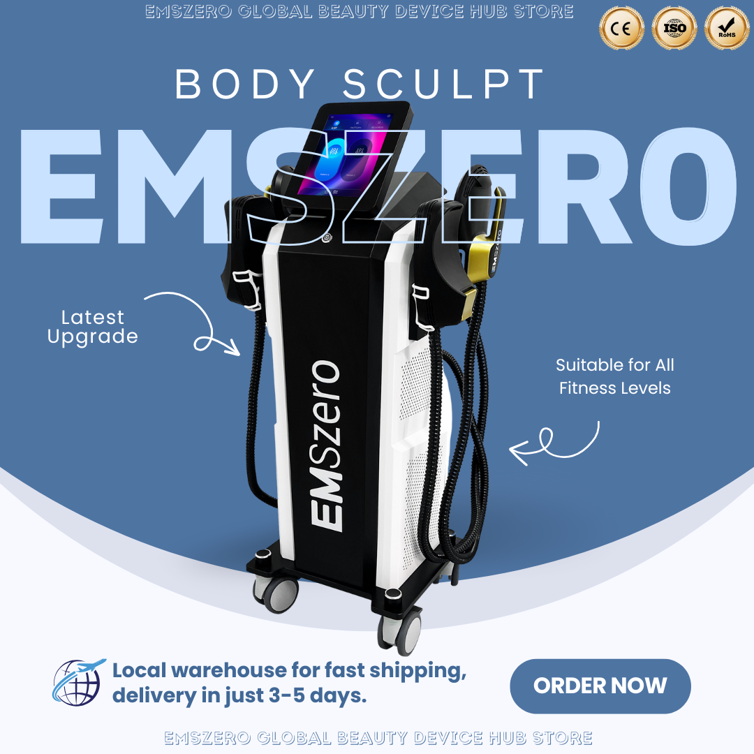 EMSzero 6500w NEO Body Slimming Nova Fat Burning Muscle EMS Body Sculpting Electromagnetic Stimulate Therapy Machine