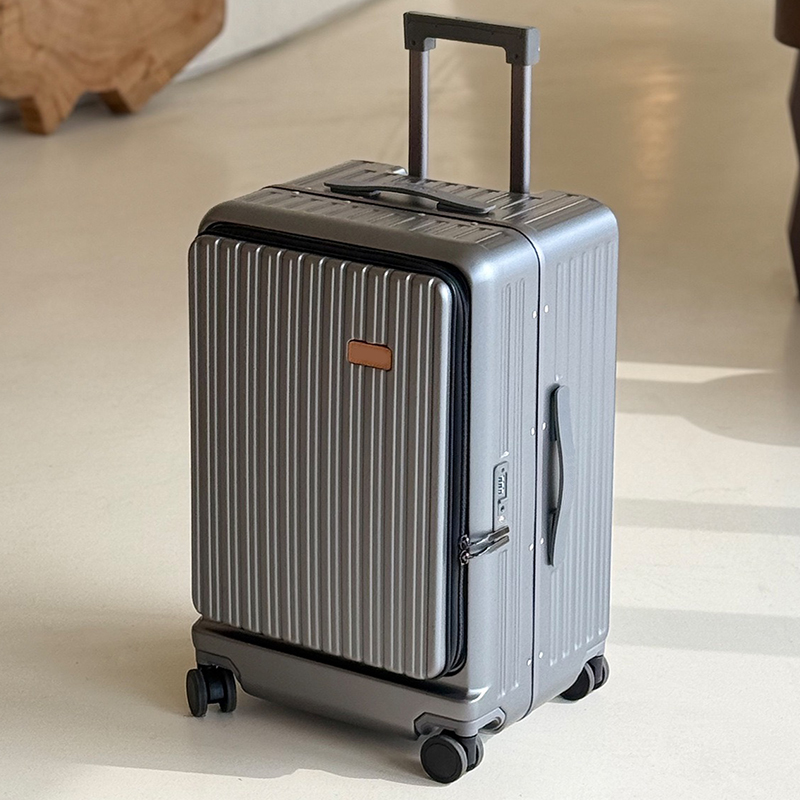 designer luggage 2025 New suitcase for women with side opening lid extra large capacity luggage unisex 20 inch boarding travel trolley case20/24/26inc