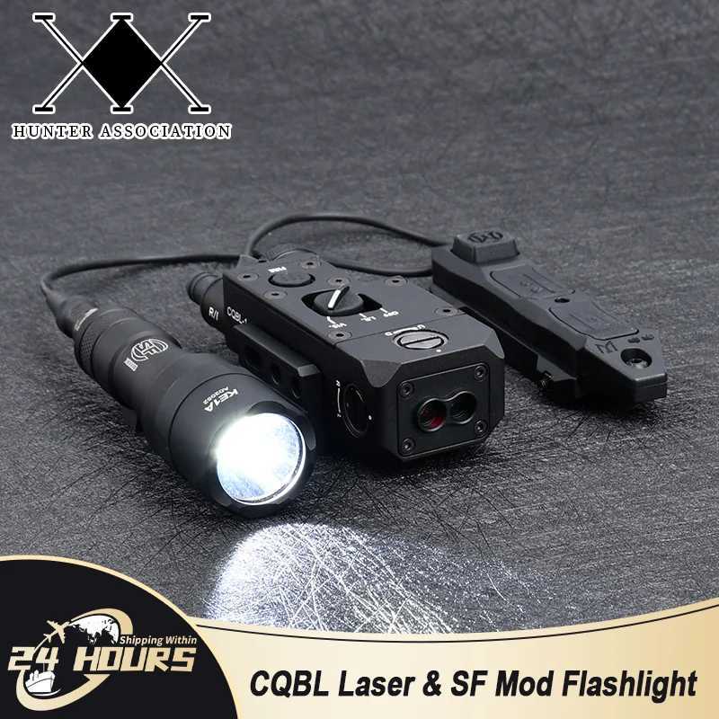 WADSN Tactical CQBL Red/Green/Blue/IR Laser Mod Surir Flashlight With Dual Function Red Switch For Airsoft Hunting Light XJ250626