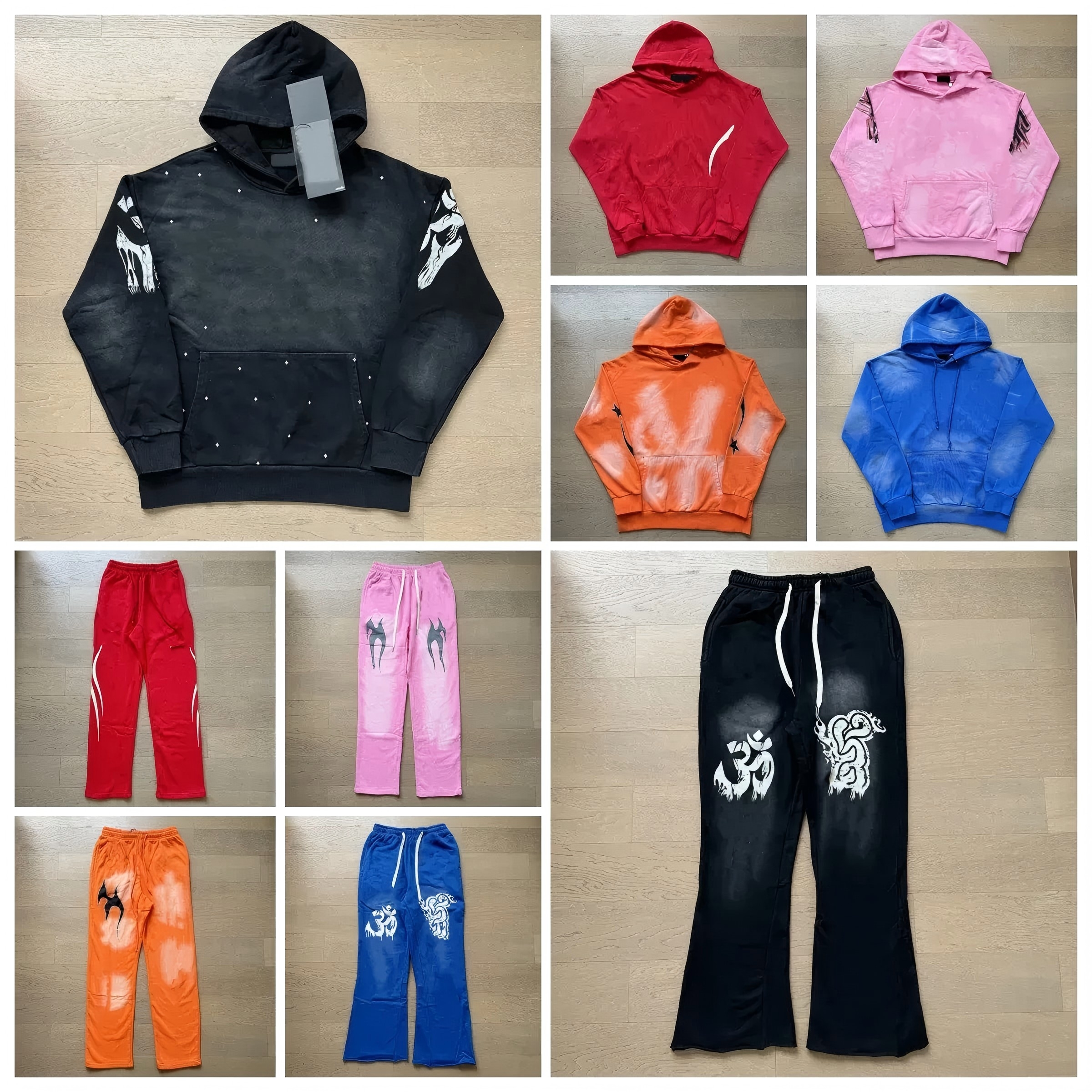 Fashion Pullover Hoodie Y2K Inspired Streetwear Sweatshirt with Long Sleeves