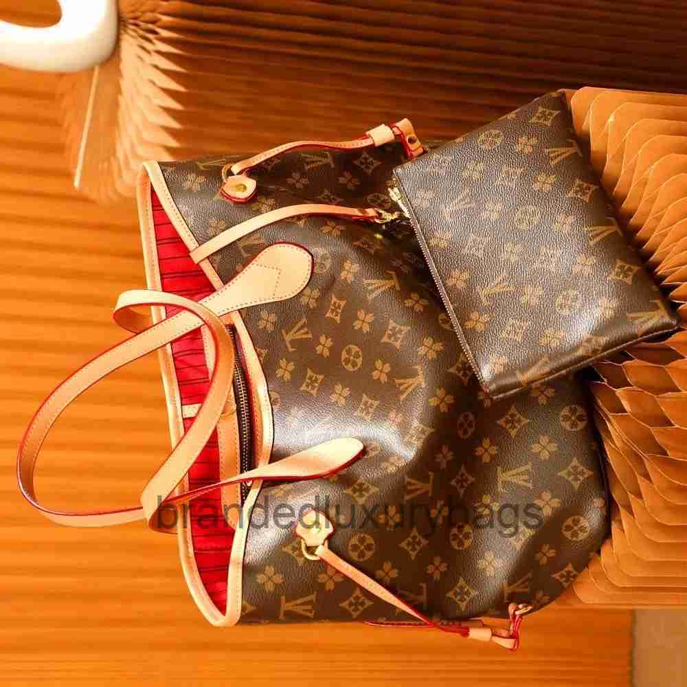 Luxurys Designer Bag 2pcs Set Women Bags Handbag Shoulder Classic Fashion Composite Lady Clutch Tote Bag Female Coin Purse Wallets