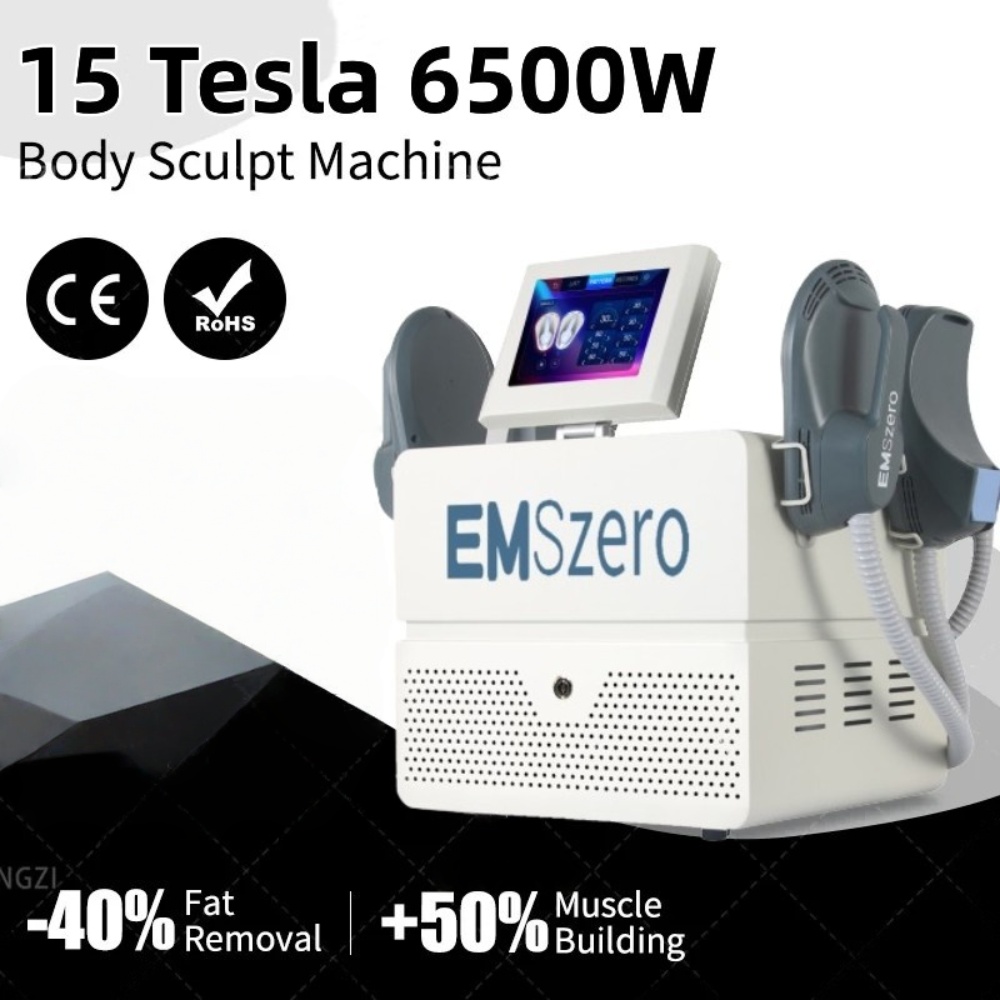 EMSZERO Body Slimming Sculpting in Sculpt Machine 6500W 200HZ Weight Lose Electromagnetic Muscle Fat Removal