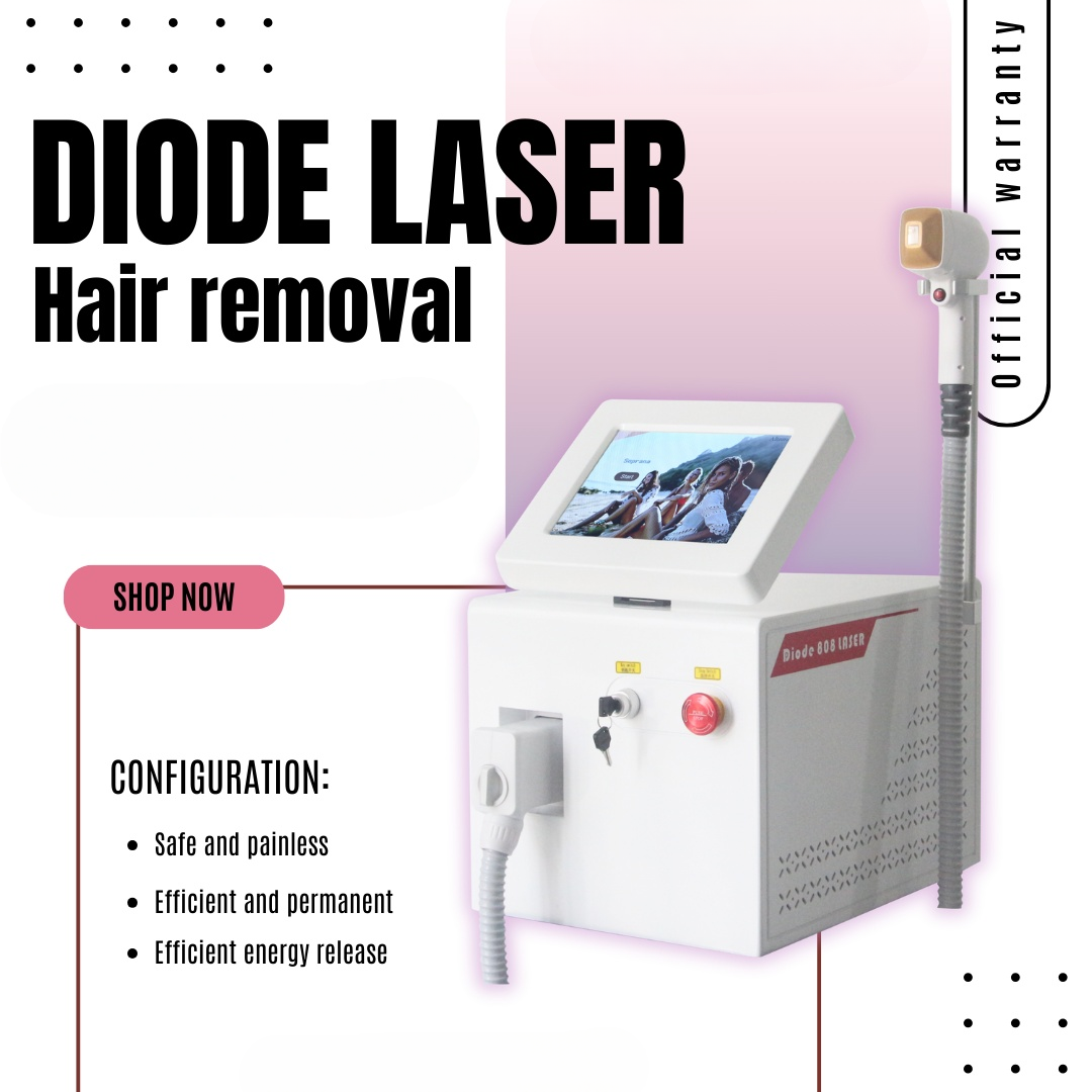 2025 Newest 808nm Diode Laser Hair Removal Device Ice Titanium Painless Permanent Full Body Hair Removal Alexandrite Laser 3 wavelength
