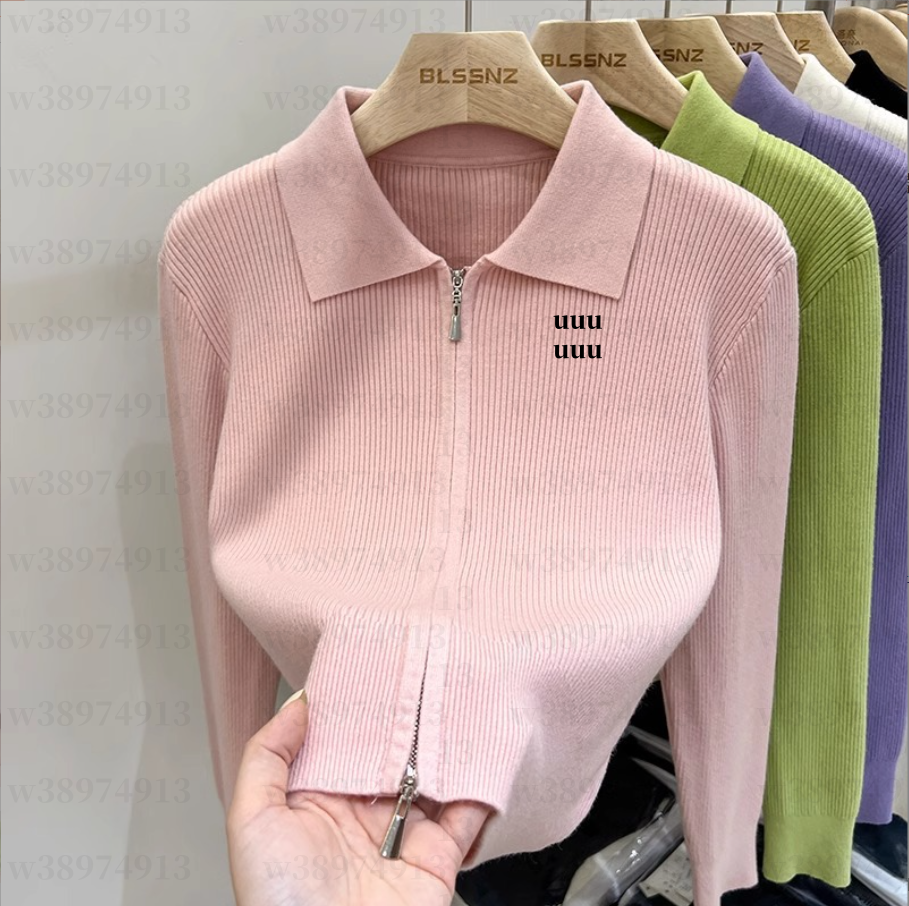 Women's Knits & Tees Knitted Cardigan Womens Button Up Slim Fit Knit Tops Luxury Cropped Knitwear T Shirts
