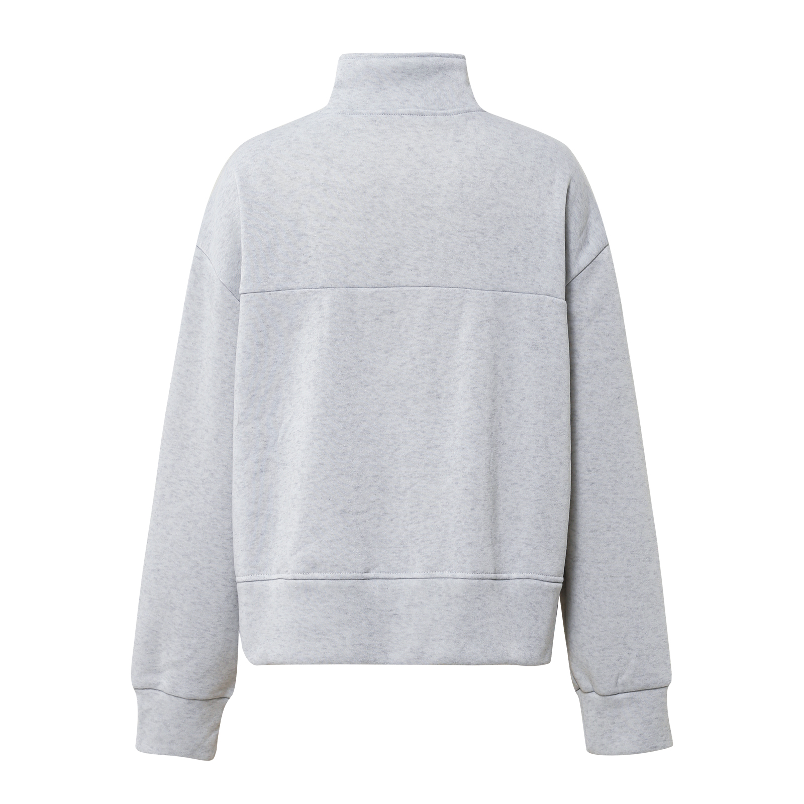 Half zipper super fire sweater female spring new loose thin popping models top short jacket hot-sale products