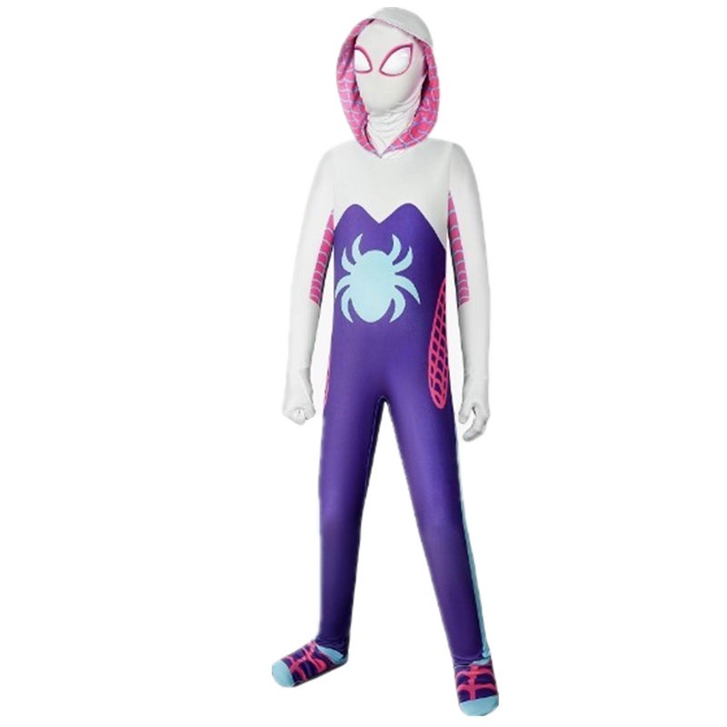 Children's clothing animation game role-playing clothing COS venom Gwen fighting hero girl role-playing clothing