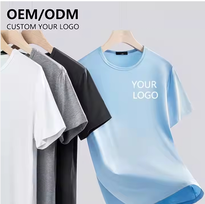 Summer Fashion Unisex Sports T-shirt Available in Multiple Colors Featuring Personalized Design Options & Sweat-Absorbing Properties