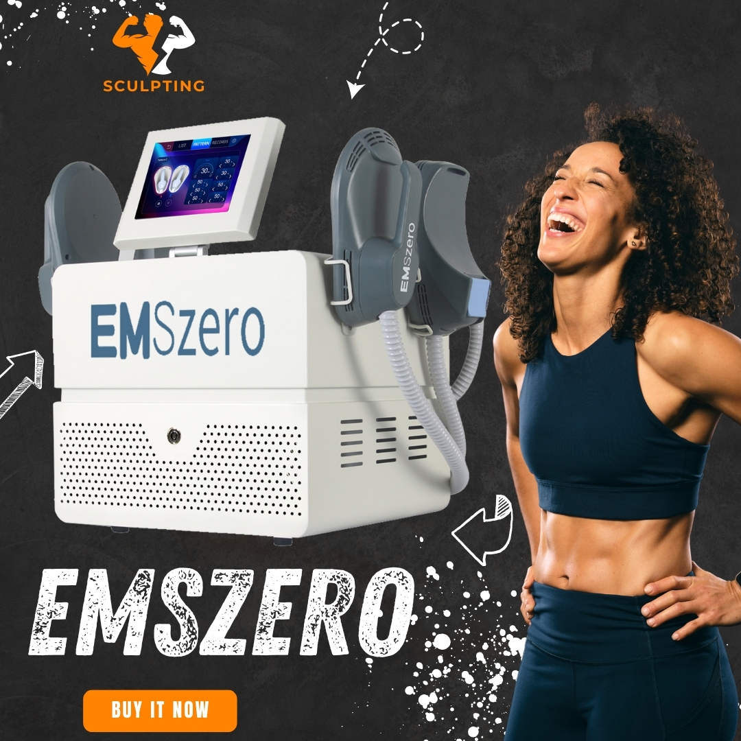 Professional EMSZERO Body Contouring Machine High Energy with 2/4/5 Handles Non-Invasive Fat Burning and Muscle Strengthening