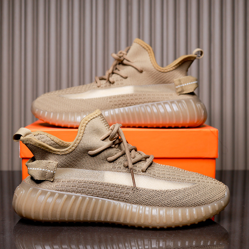 Designer Outdoor Sneakers Fashionable Luxury Casual Shoes Men Women New Fly-knit Sneakers Global Sports Equipment Mesh Breathable Thin Running Shoes S