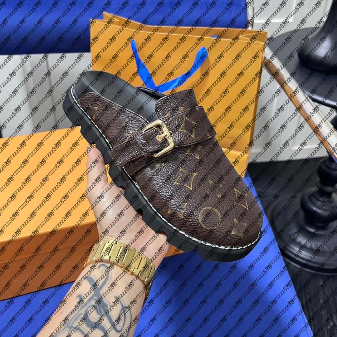 Designer Sandals Fashion Luxury 2025 New Baotou Style Slippers Flat Bottom Non slip Comfortable Versatile Classic Sandals Men's and Women's Sizes 35-45 004