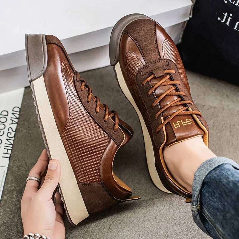 2025 Men Sneakers Male sports shoes Mens casual Trainer Race Breathable fashion loafers running Shoes for men