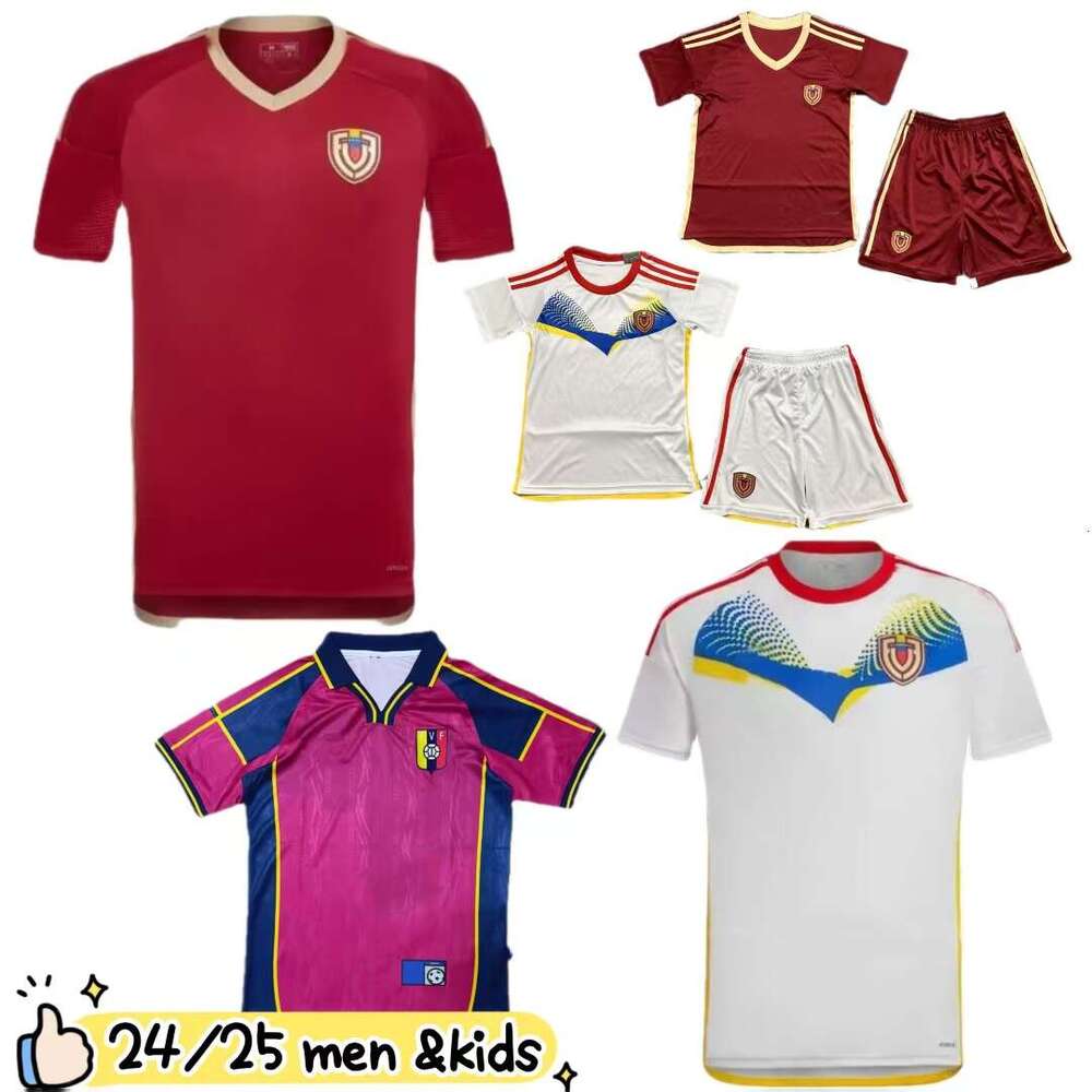 Venezuela Soccer Jerseys national 2000 2024 2025 RONDON SOTELDO SAVARINO RINCON ARAMBURU 2024/25 football men kids shirt 00 24 25 retro football jersey