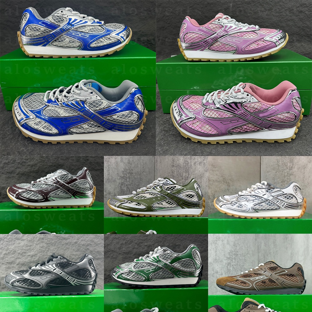 With Box Silver Designer Sneakers Women Sneakers Low Casual Shoes Platform Shoe Trainer Black Silver Gold Pink Top Quality Outdoor Trainers Big Size 46 47 48