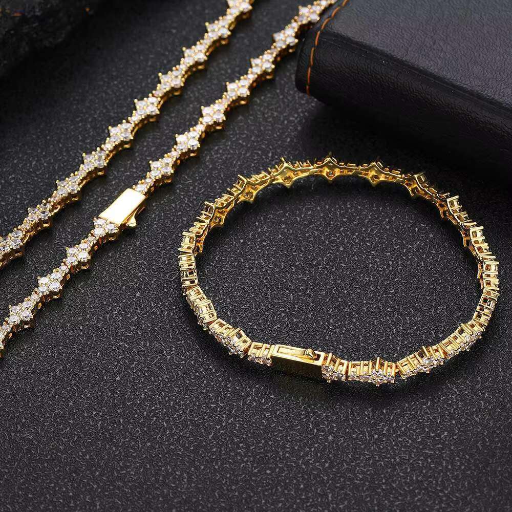 Moissanite Tennis Bracelet 18k White Gold Plated 925 Silver 3mm D VVS GRA Round Cut Women Men Gift Birthday Anniversary Bracelet
