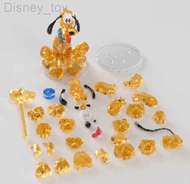 Disney MGL Original Disney Mickey Mouse Donald Duck Minnie Goofy Pluto Daisy Crystal Figure Collection Model Toys Y250626