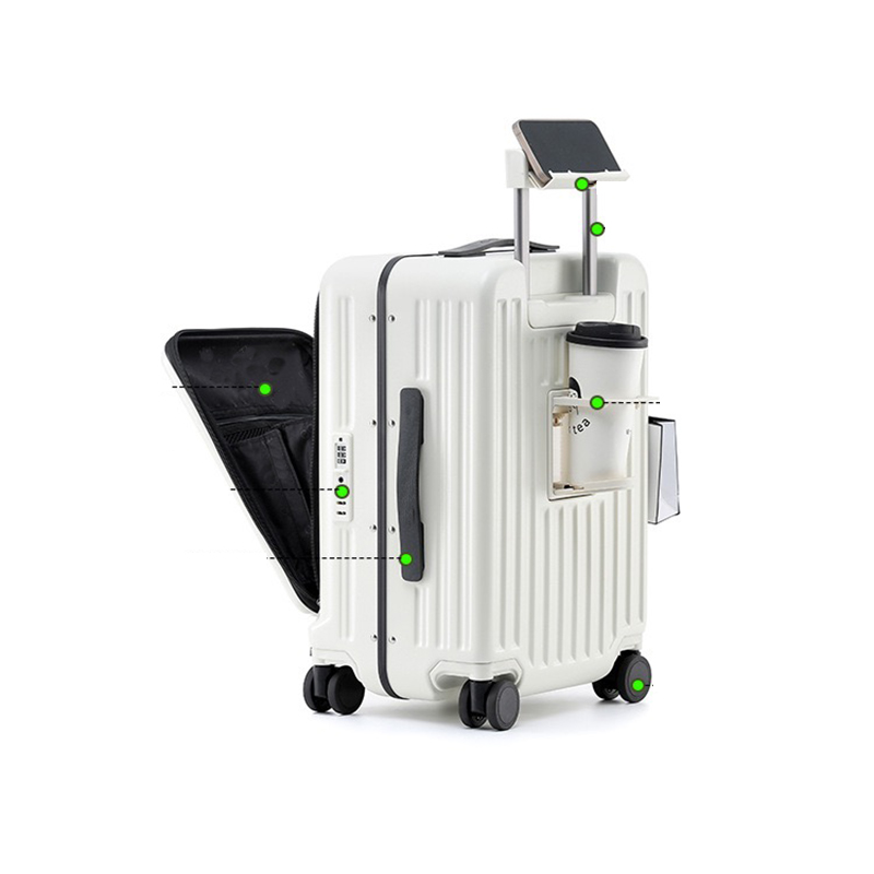 designer luggage 2025 New suitcase for women with side opening lid extra large capacity luggage unisex 20 inch boarding travel trolley case20/24/26inc