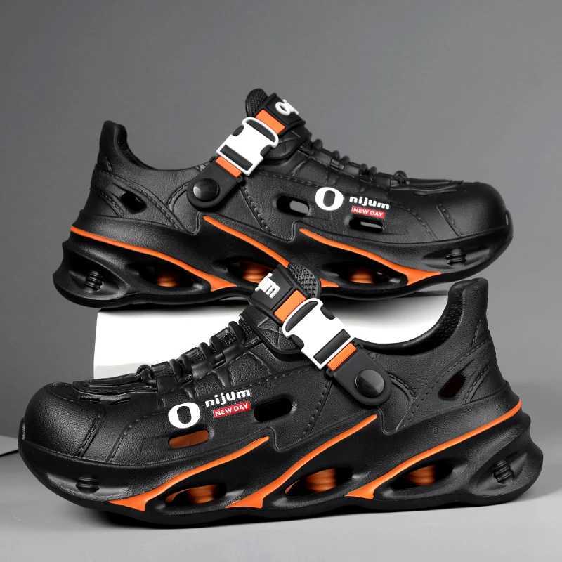 Mens Outdoor Sandals Sport Slippers Beach Slides Breathable s Men Casual Garden Shoes Non-slip Hiking Men Outdoor Sandals Y250626