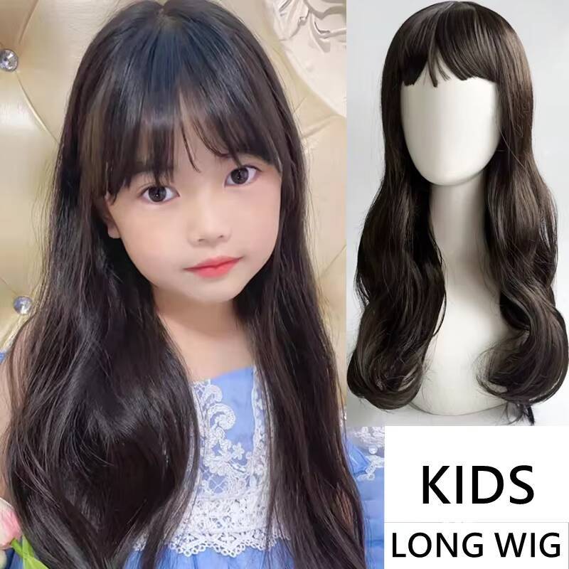 Kids Wigs Chick Baby Wiggles Hair Accessories Children's Head Coverings Headgear for Little Girls Youth Headwear Toddler Toupee ddmyshoesvip