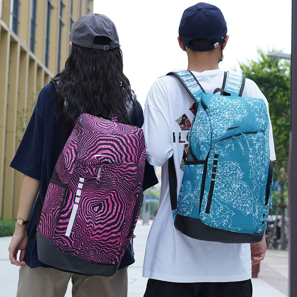 New Designer Basketball Travel Computer Bag Sports Training Shoulders Student Schoolbag Men and Women Backpack