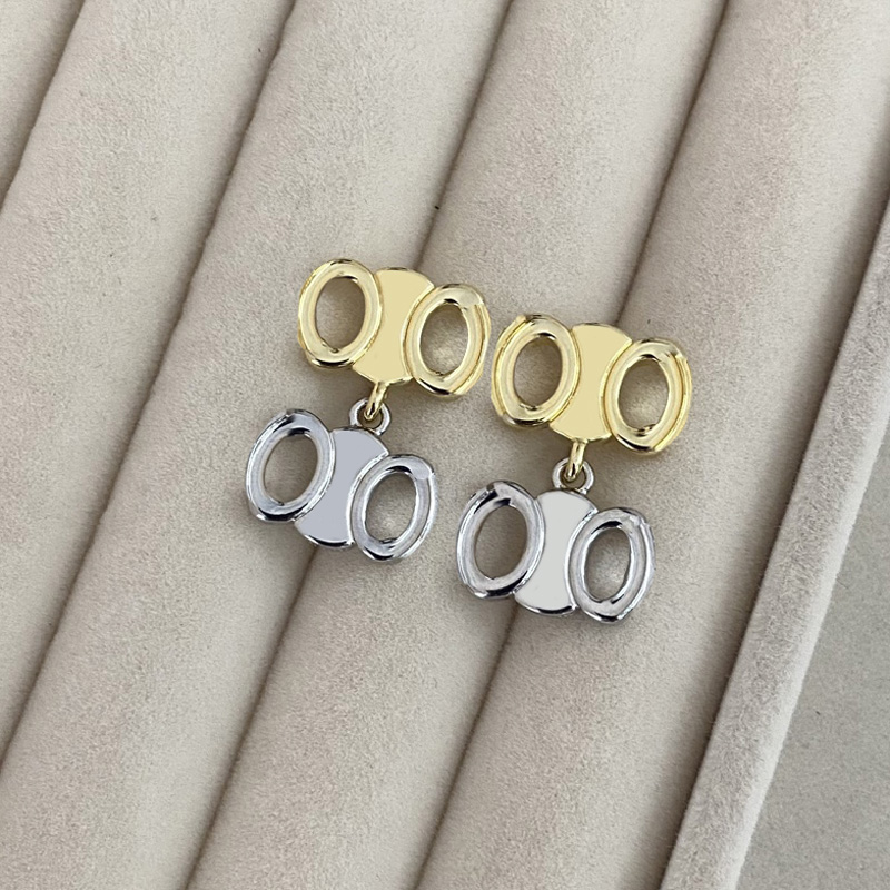 Style Enamel Heart Sweet Ear Crystal Stud Earrings Pearl Studs High Quality Copper Letter Earring Womens Elegance Wedding Party Jewelry