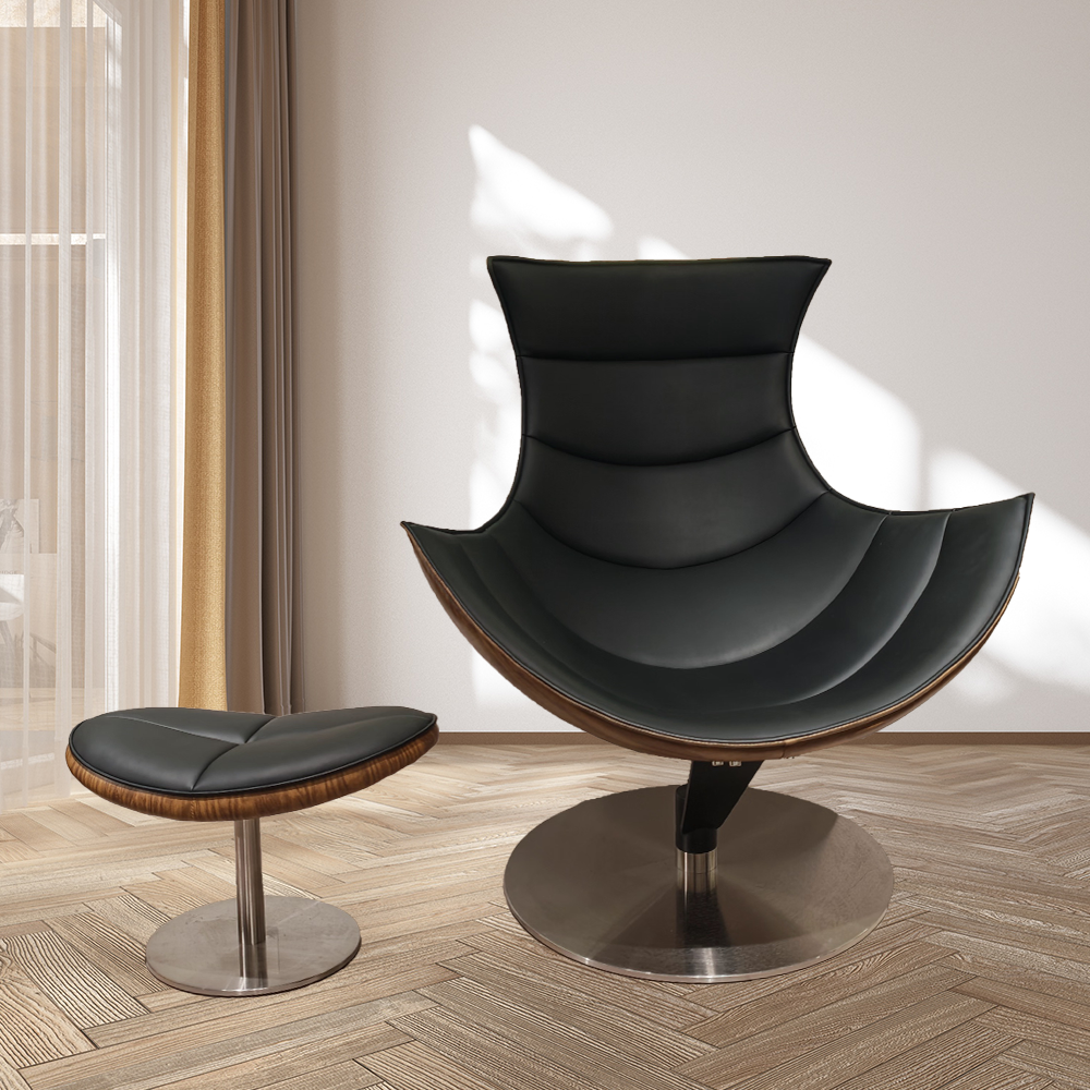 Ergonomic gaming chair with tilt function; Nordic office chair for leisure; desk chair