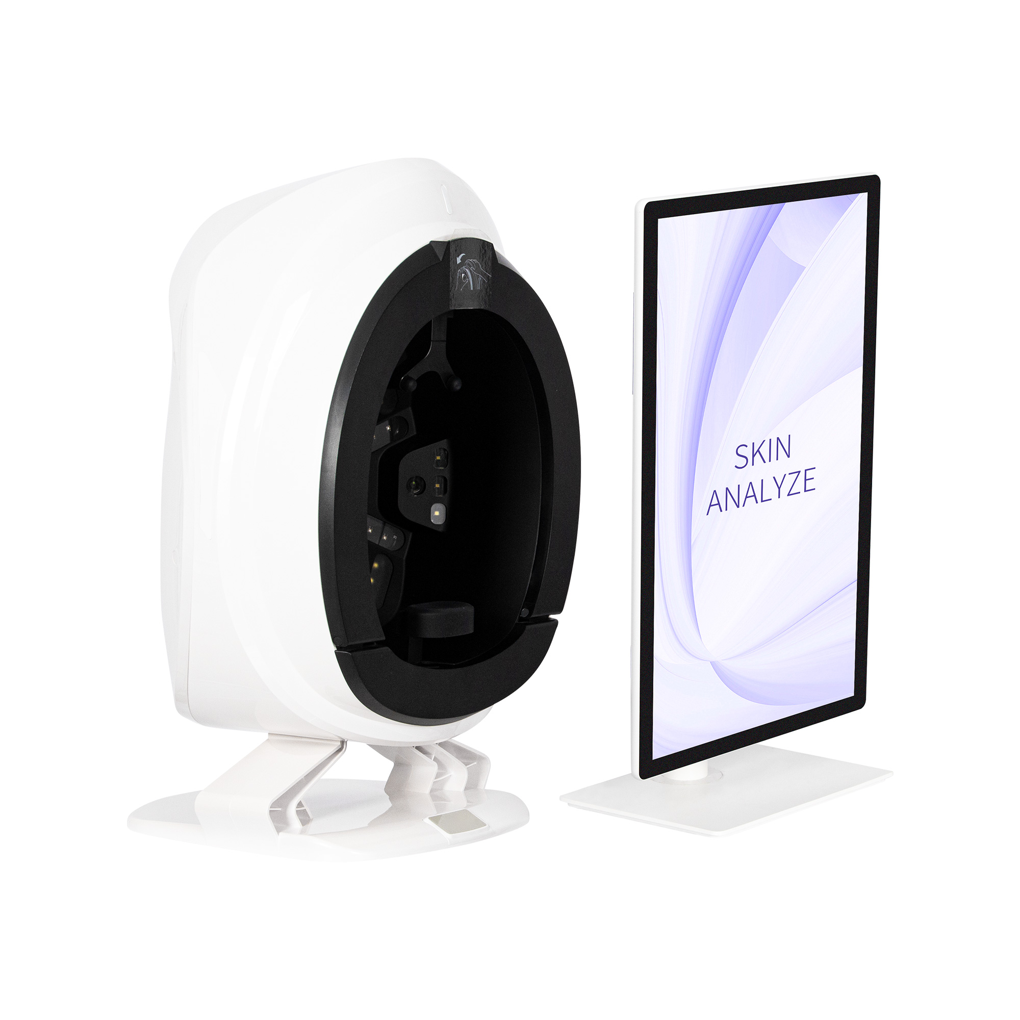 36Million High-definition Pixel Industrial Camera AI Facial Skin Analysis And Detection Machine 9 Spectrum Imaging Technology