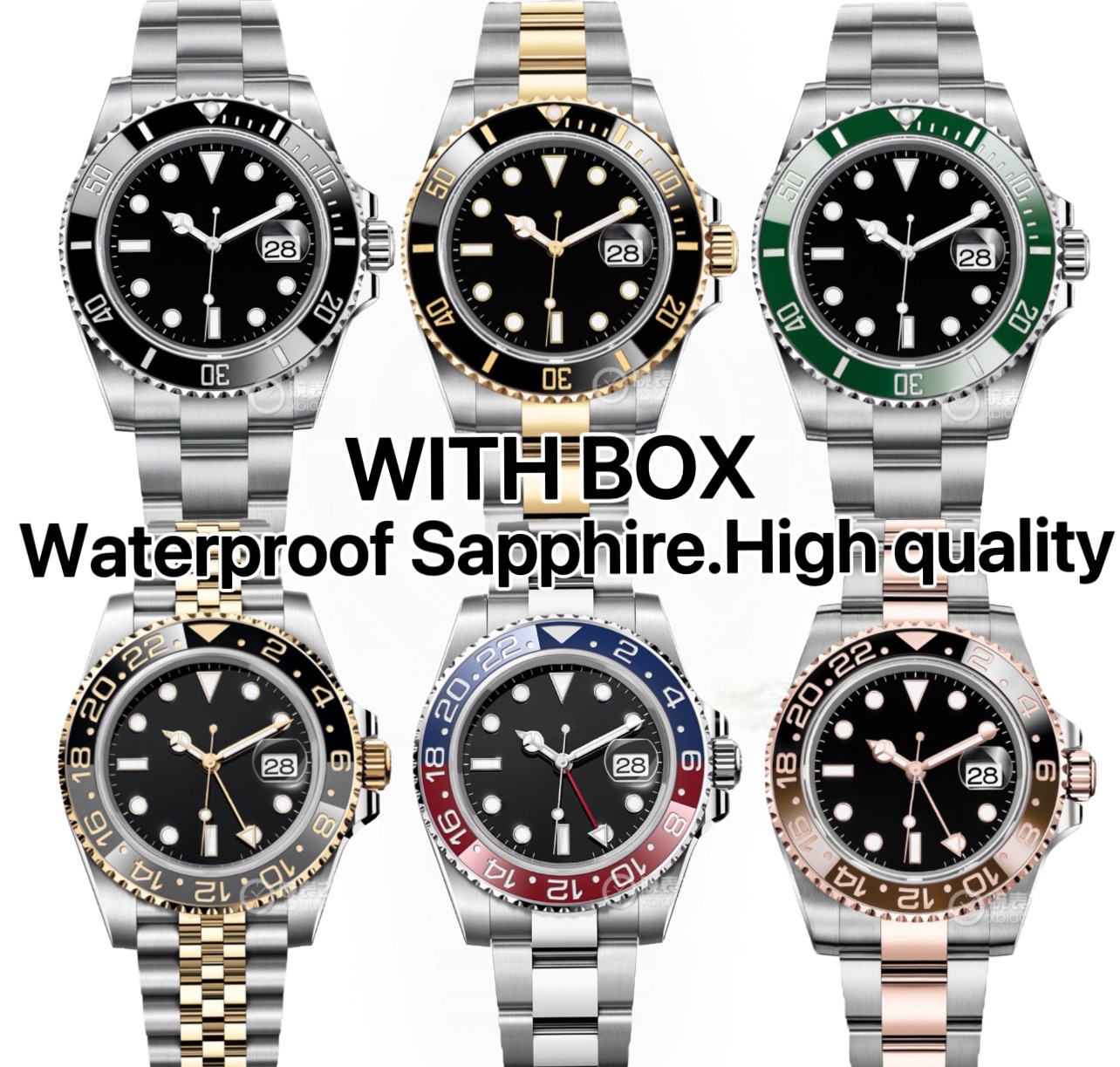 Men's Watch Designer Watch AAA quality 41MM ceramic Rim relojes High-grade Watch 316L stainless steel fashion sapphire blue luminous waterproof watch factory reloj