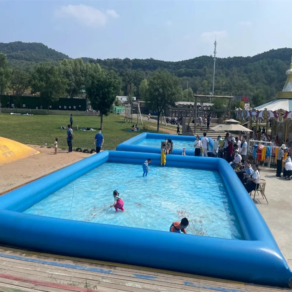With blower Outdoor Games inflatable water pool air blown swimming floating equipment for walking Zorb Ball Games