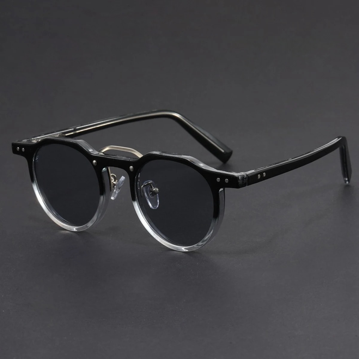 Retro Metal Frame Oval Sunglasses for Women Men Trendy Punk Round Sun Glasses y ner Driving Shades 250626