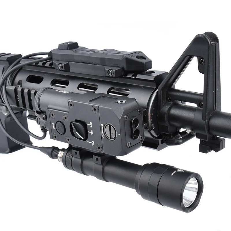 WADSN Tactical CQBL Red/Green/Blue/IR Laser Mod Surir Flashlight With Dual Function Red Switch For Airsoft Hunting Light XJ250626