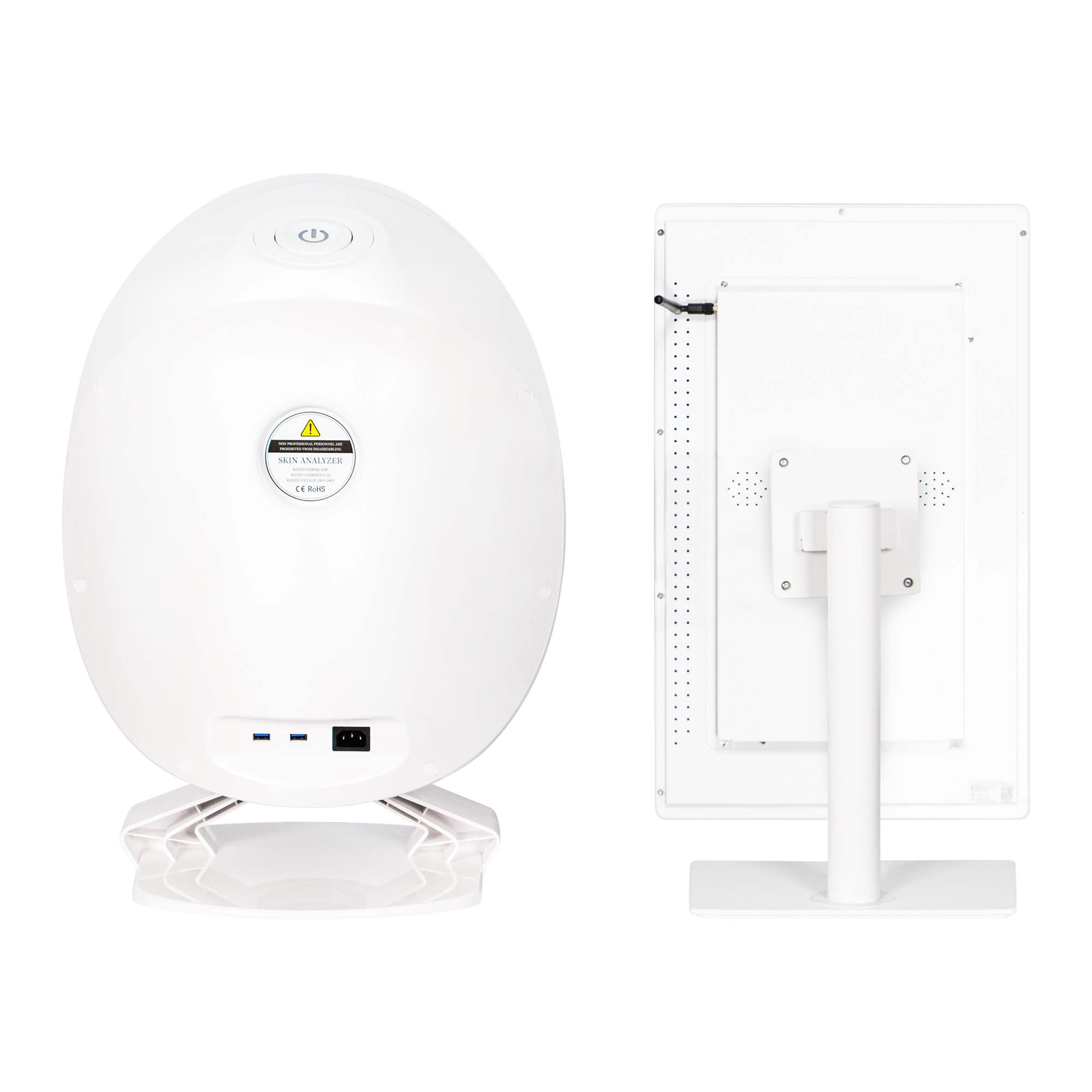36Million High-definition Pixel Industrial Camera AI Facial Skin Analysis And Detection Machine 9 Spectrum Imaging Technology