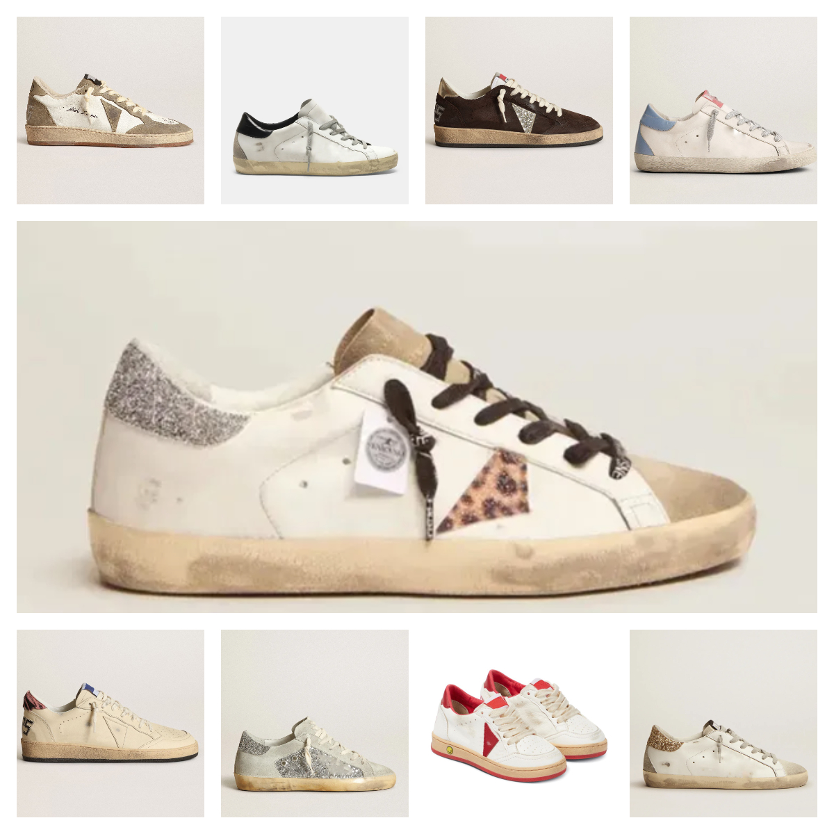 With Box Size Top Designer Do-Old Dirty Designer Ball Star Women Shoes Sneakers silver Glitter with Classic White Classic Casual Top Sneakers Women Italy Trainers