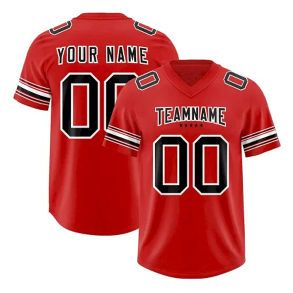 Custom Football Jersey multi colors cheap shop online Men Women Youth Embroidered Letter Number Design