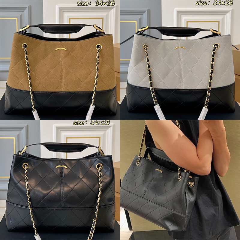 The new large capacity rhombus chain bag small all kinds of shoulder bag commuting simple hand tote bag 2025s hot