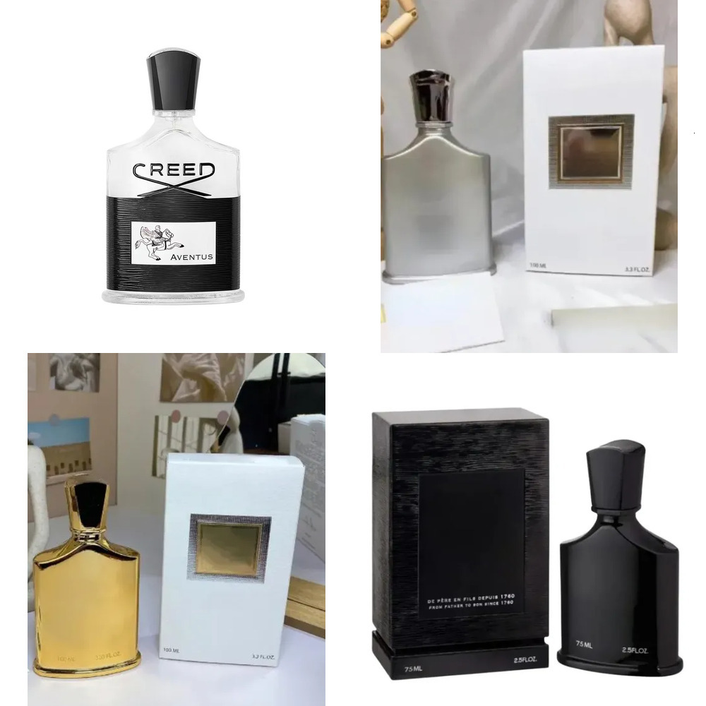 Senior Designer Body Spray Creedcologne Men Set 100Ml/3.3 Fl.Oz Long-Acting Persistent Scent With EDP Neutral Perfume Cologne High-Quality Spray Wholesale