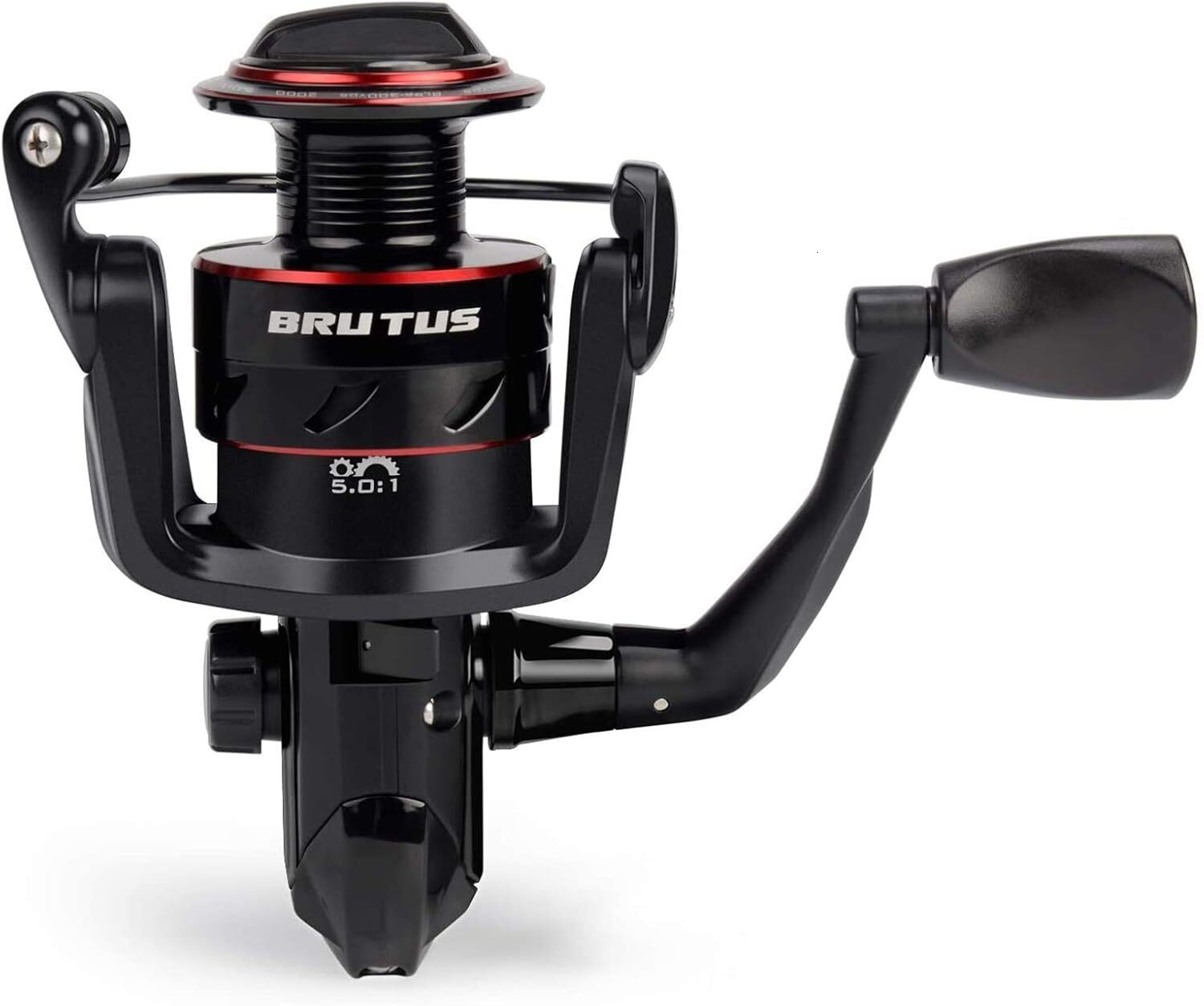 kastking brutus reel freshwater spinning fishing reels graphite frame cnc aluminum spool 5 2 1 gear ratio 41 ball bearings