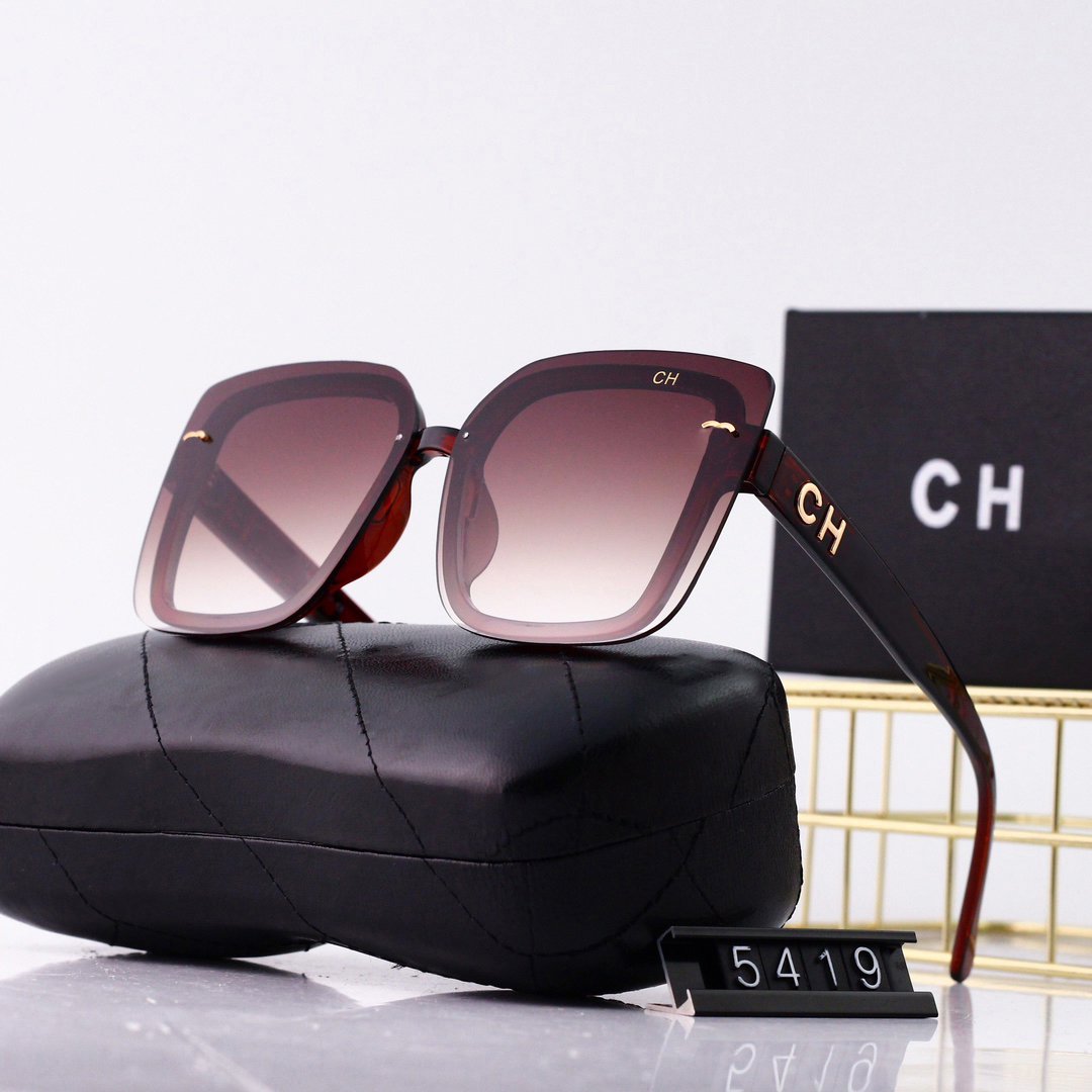 Designer sunglasses fashion Luxury sunglasses for women men exquisite Vintage full frame Driving Beach shading UV protection polarized glasses gift with box nice